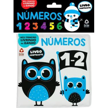 Imagem de Livro - Meu Primeiro Livrinho Contraste de Banho - Números