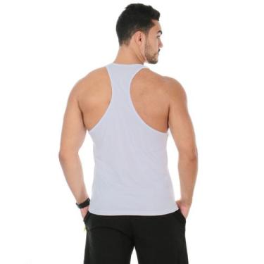 Imagem de Camiseta regata cavada masculina estilo nadador treino academia - DuMi