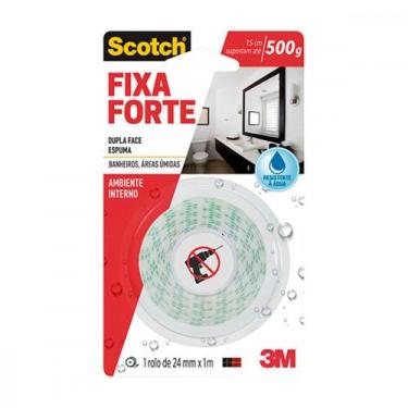 Imagem de Fita Dupla-Face 3M Banheiro 24Mmx1,5 Mt