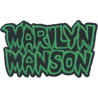 Imagem de Emblema com logotipo do nome Marilyn Manson