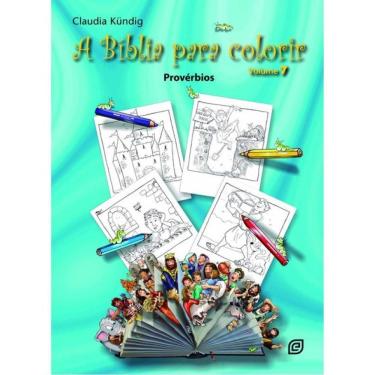 Imagem de A Bíblia Para Colorir - Provérbios - Vol. 7