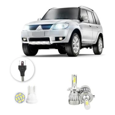 Imagem de Lampadas Led Mitsubishi Tr4 2004-2020 Alto Baixo H4 20000lm - V10, Bra
