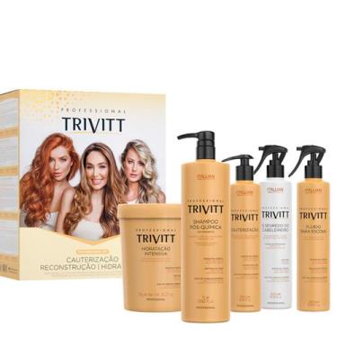 Imagem de Kit Trivitt 5pçs: Kit Profissional + Fluido P/escova