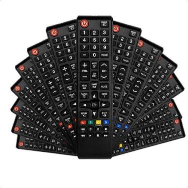 Imagem de Controle Remoto Compativel com Samsung Smart Hub Lcd Led Hdtv 3D Kit 5