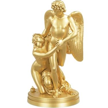 Imagem de Estátua Escultura Eros e Psique - Johan Tobias Sergel - Recriação (Cor Ouro)