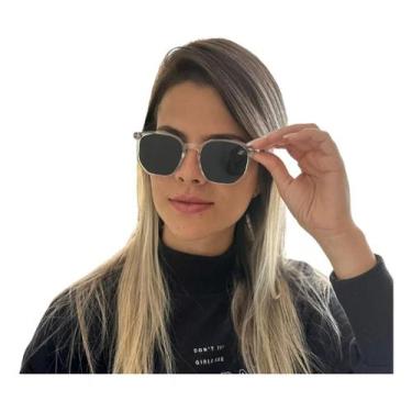 Imagem de Óculos De Sol Hexagonal Acetato Finoti Feminino Masculino Original UV4