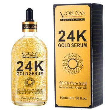 Imagem de Sérum Voluxss 24K Gold para rosto com vitamina C e ácido hialurônico