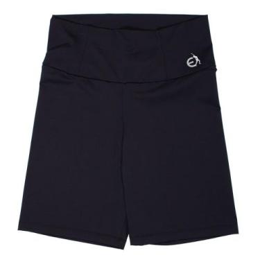 Imagem de Short Feminino Estilo do Corpo Plus Size Ciclista Preto, Preto, G2