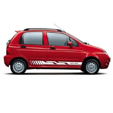 Imagem de Adesivo Lateral Chery Cq3 Kit Faixa Colante Fita Tuning