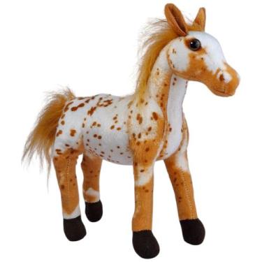 Imagem de Cavalo de Pelúcia Realista Articulado Fazendinha Cavalinho - Fizzy, Br