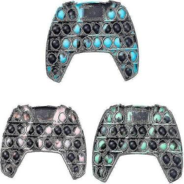 Imagem de Exercitadores de mão gamepad brinquedo bolha 3pcs brinquedo pioneiro d