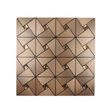 Imagem de Papel de parede de azulejo de mosaico, alumínio autoadesivo para cozin