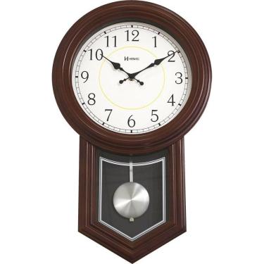 Imagem de Relógio Parede Musical Com Pêndulo Herweg Cerejeira 6481-211