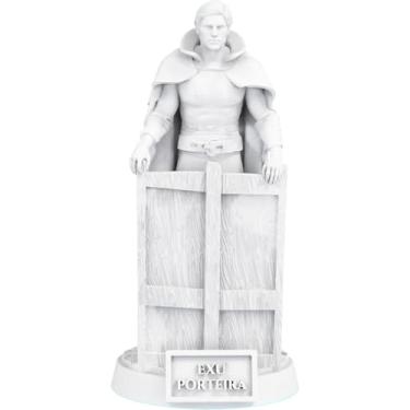 Imagem de Estátua Exu Porteira Umbanda Candomblé (Cor Mármore)