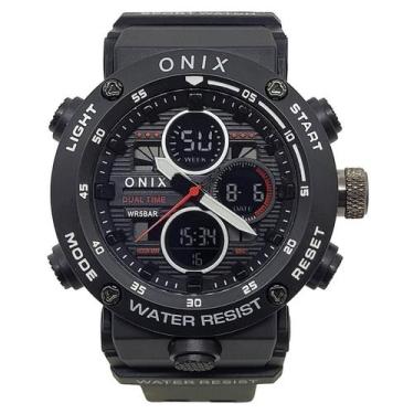 Imagem de Relógio Masculino Onix Anadigi Ox116 Preto