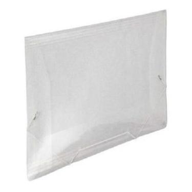 Imagem de Pasta Aba Elástico Transp. 335x20x235mm 10 Und. - DAC