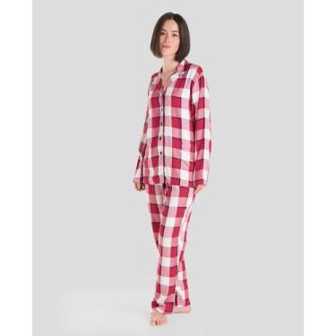 Imagem de Pijama Xadrez - Lohe, Vermelho, GG