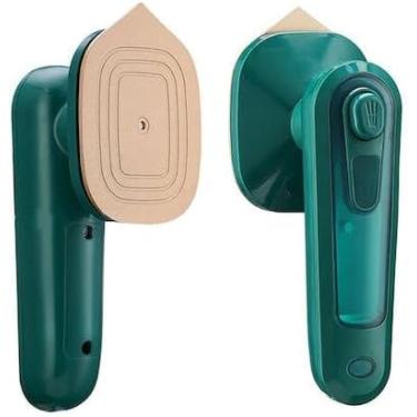 Imagem de Mini Ferro de Passar Portátil de Viagem, 30W, 150°C, Tanque 60mL, Base Antiaderente em Titânio com Vaporizador, 110V
