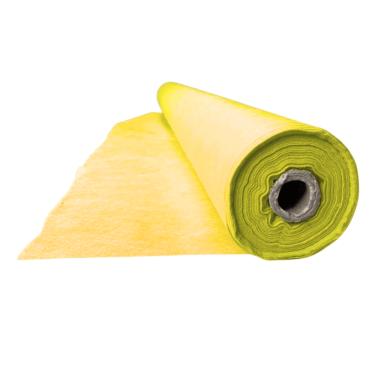 Imagem de 14 Metros Tecido TNT Largura 1.40m Amarelo Rolo Aberto