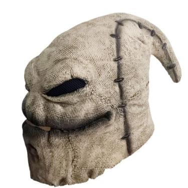 Imagem de Máscara de cosplay Oogie Boogie Halloween, Carnaval, Páscoa, látex - y