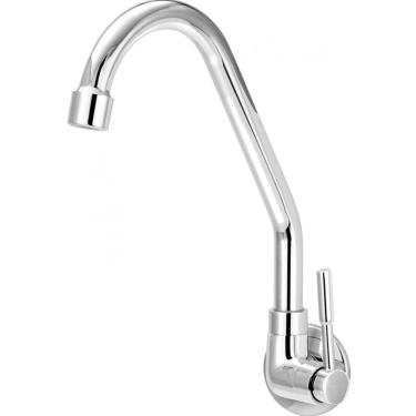 Imagem de Torneira Para Cozinha Stilo 1-4 de Volta Bica Móvel C31 Cromada de Parede Vtp700cwb Esteves Torn