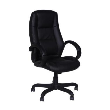 Imagem de Cadeira de Escritório Diretor Giratória Oslo II Preta