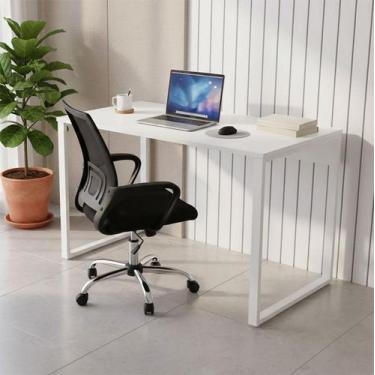 Imagem de Escrivaninha para Home Office Notebook Estudos Industrial F5 Office - 