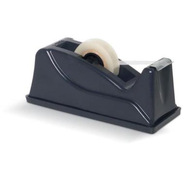 Imagem de Suporte para Fita Adesiva Pequeno Plástico Preto - Cavia