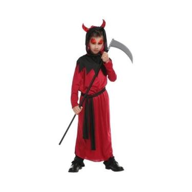 Imagem de Fantasia De Vampiro Para Crianças Para O Halloween, Traje Assustador P