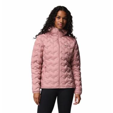 Imagem de Jaqueta Columbia Delta Ridge II Down Hooded Feminina Rosa, Rosa, P