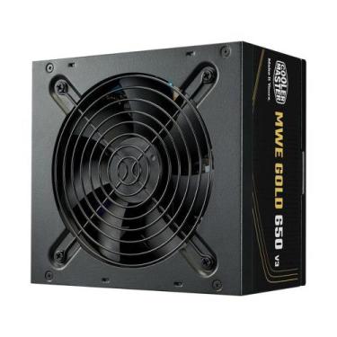 Imagem de Fonte Cooler Master Mwe Gold 650 V3 Atx 3.1 650w Pfc Ativo 80 Plus Gol