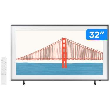 Imagem de Smart TV 32 Full HD QLED Samsung The Frame VA - 60Hz Wi-Fi Bluetooth 2