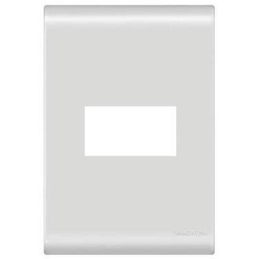 Imagem de Placa 1 Módulo Horizontal 4X2 - Tramontina Liz - 57106004