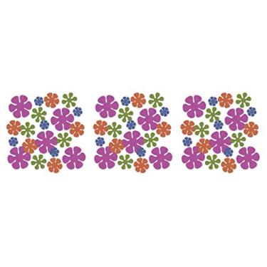 Imagem de Beistle Confete de papel brilhante retrô de flor Poder de luxo 1,5 onças 60 Decorações de louças Paz Amor Groovy Suprimentos de festa, Azul/Rosa/Laranja/Verde claro