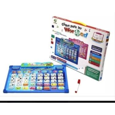 Imagem de Tablet Didático Sonoro Wordpad - Click Para Aprender - Soberana Brinqu