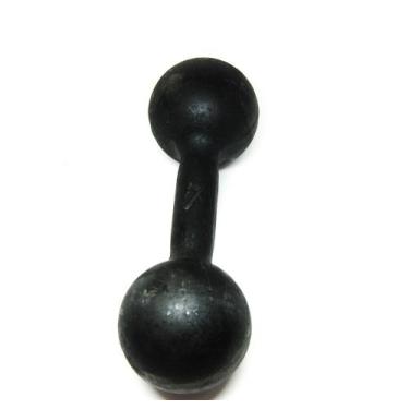 Imagem de Halter Bola Pintado 7Kgs Musculação Academia Em Casa - 1 Fit