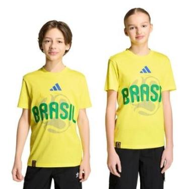 Imagem de Camiseta Adidas Copa Do Mundo Da Fifa 2026 Brasil Infantil-Unissex