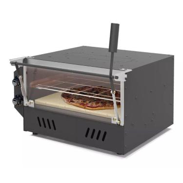 Imagem de Forno Elétrico Refratário 32 Litros Para Assar Pizzas Saro