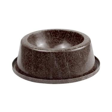 Imagem de Comedouro Evo Antiformiga Imbuia para Gatos - 450ml