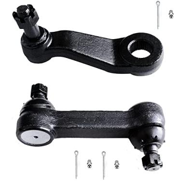 Imagem de HHCM Pitman Arm and Idler Kit Arm 2PC K6143 K6096T para Chevrolet Blazer 1969-1974 RWD, Piman Idler Arm para Chevrolet C10 1975-1982, C10 Pickup 1967-1974, C10 Suburban 1967-1982
