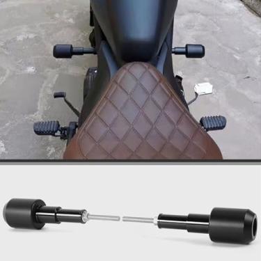 Imagem de WOOGA Acessórios de motocicleta CMX500 Quadro Slider Almofadas de colisão Protetor de motor Anti Crash Pad Carenagem Protetor de queda adequado para Ho&n&da Rebel CMX 500 Rebel 500 CMX-500 CL500