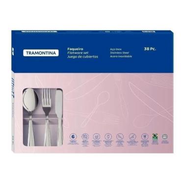 Imagem de Faqueiro Laguna Inox 38 Peças Tramontina