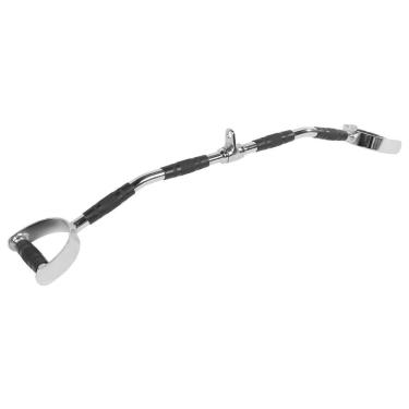 Imagem de Puxador Pulley Barra Romana Estribo 98 Cm Com Giro Pega Emborrachada Lion