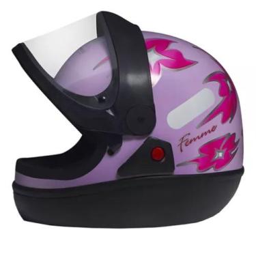 Imagem de Capacete taurus san marino femme cores florido para samarino, 60