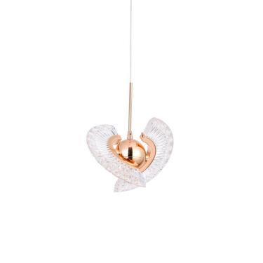 Imagem de Lustre Pendente Nordecor Goud 2415 Dourado Led Bivolt