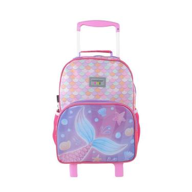 Imagem de Mochilete Infantil Feminina Dermiwil Sereia Rosa - 1194-Feminino