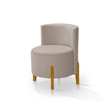 Imagem de Kit 2 Poltronas Verona Orgânica Retro Bege Redenobre