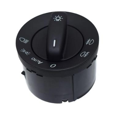 Imagem de JicSuXi Interruptor de Controle de Farol de Carro Interruptor de Luz 1K0941431as Conjunto Substituir Farol de Controle de Farol para Golf Passat Toura