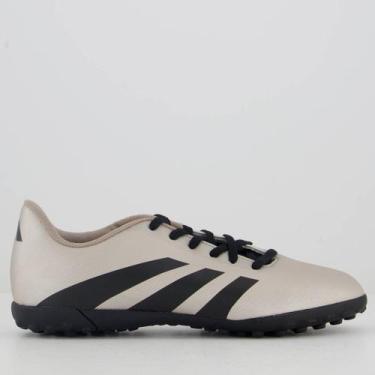 Imagem de Chuteira Adidas Predator Essentials 24.5 TF Society Juvenil Prata, 35