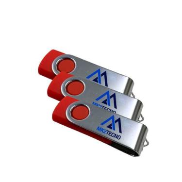 Imagem de Pendrive USB 16GB MK2 TECNO KIT 3